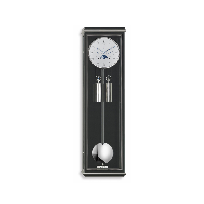 Erwin Sattler Uhr mit römischen Ziffern und goldenen Gewichten – Classica KS 100