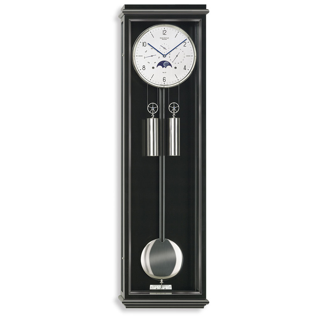 MAGNETISCHE WANDUHR HORLCLAS SCHWARZ WEISSER