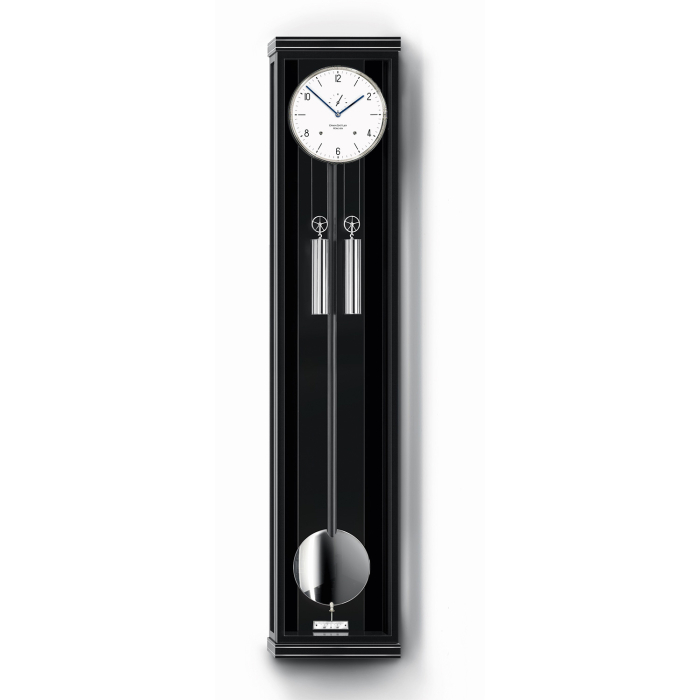 Design-Wanduhr Classica S 130 M mit römischen Ziffern und Präzisionspendel von Erwin Sattler