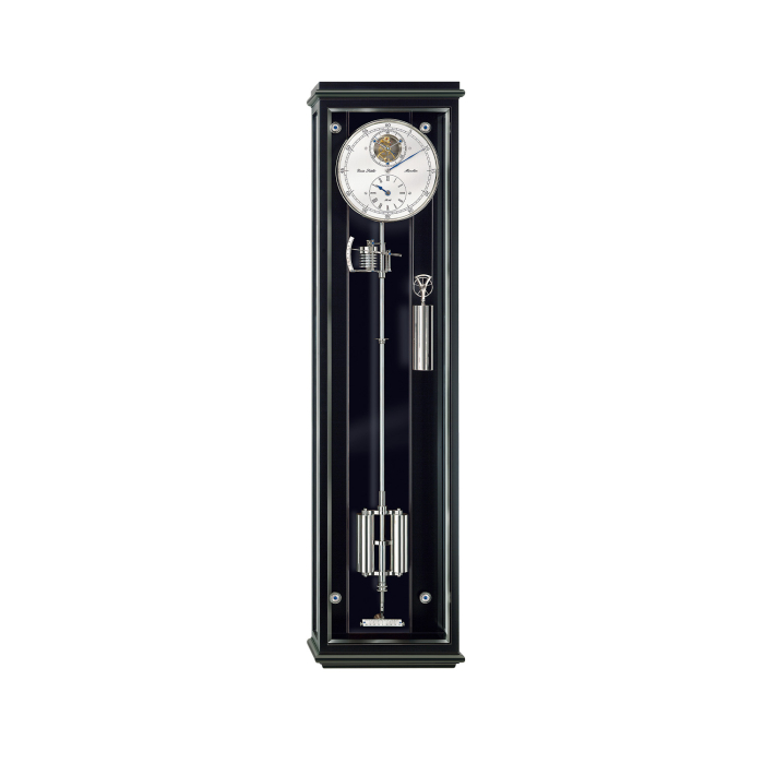 Classica Secunda 1995 mit tiefschwarzem Gehäuse – stilvolle Uhr von Erwin Sattler