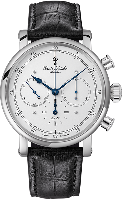 Erwin Sattler Armbanduhr Chronograph II Classica Secunda