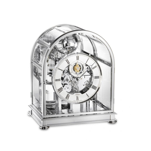 Kieninger Tischuhr 1709-02-03 Kupola mit gewölbtem Glasgehäuse, römischem Zifferblatt und sichtbarem Tourbillon