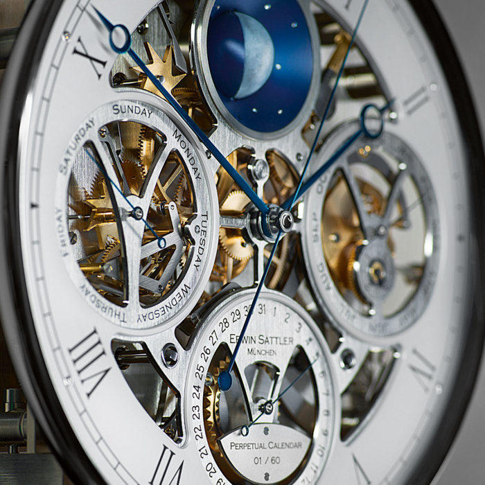 Erwin Sattler - Präzisionspendeluhr Opus Perpetual – Bild 7