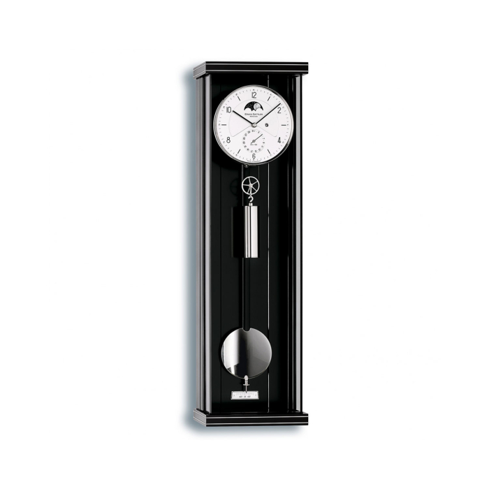 Design-Highlight Opus PMD 70 von Erwin Sattler mit Mondphasenanzeige und edlem Aluminium-Pendel