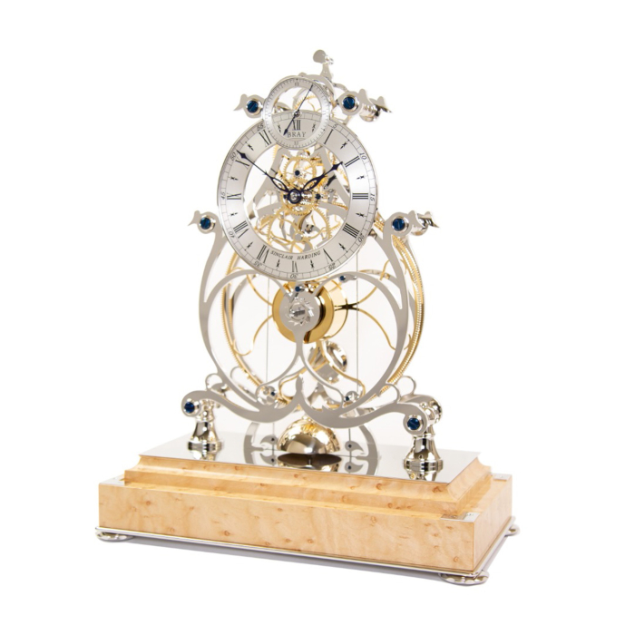 Sinclair Harding Single Train Condliff in Platin auf Birds-Eye-Maple-Sockel