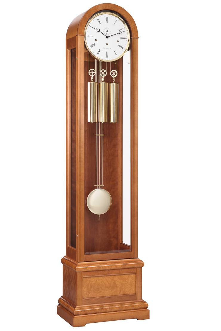 Hermle Standuhr 01087-160461 Kirschbaum