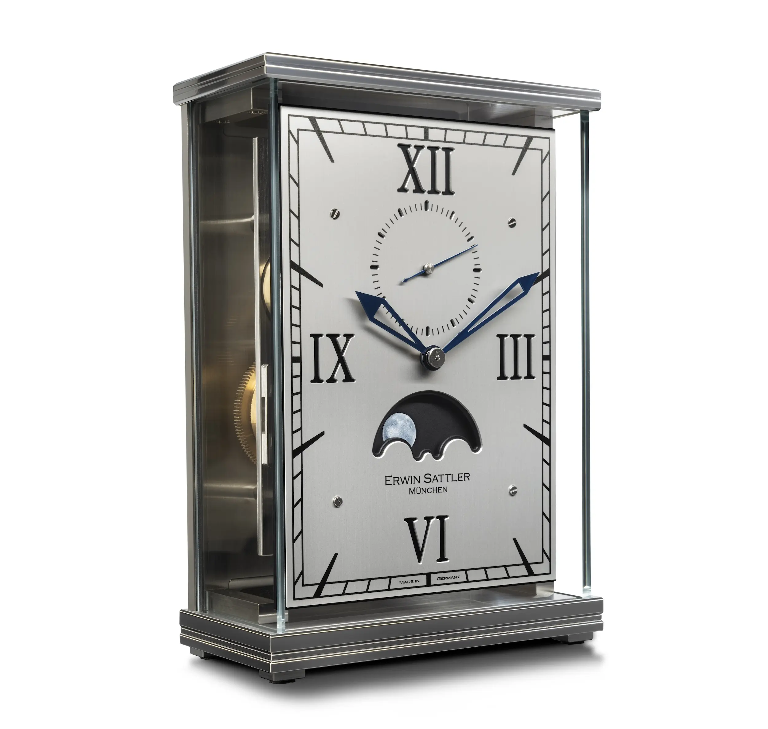 Erwin Sattler Tischuhr Neuheit Lunaris II